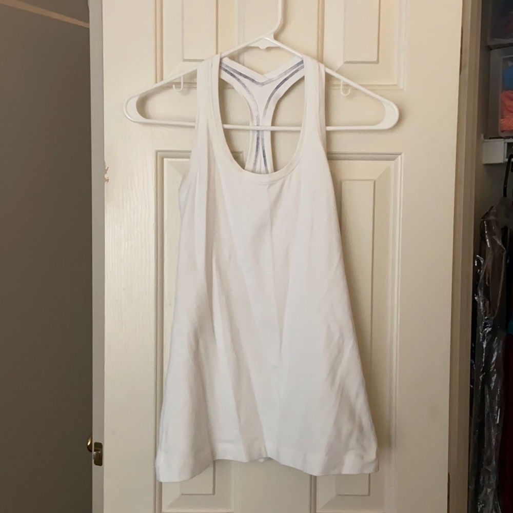 Lulu lemon white tank top